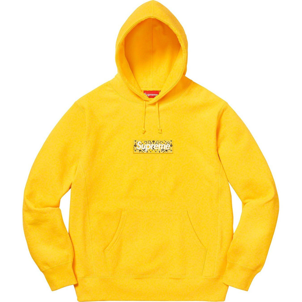 Supreme バンダナ ボックスロゴ スウェットパーカー