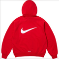 Supreme × Nike ジップアップ スウェットパーカー