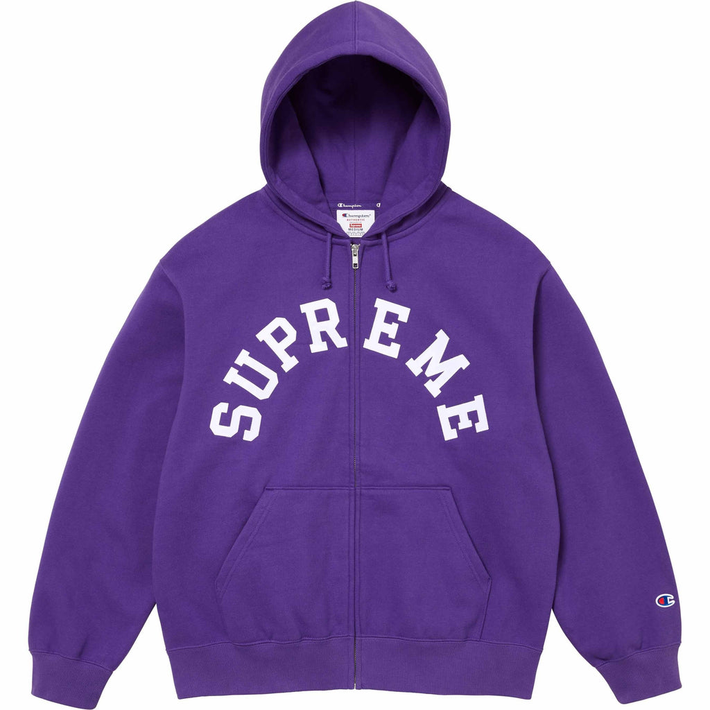 Supreme × Champion ジップアップパーカー