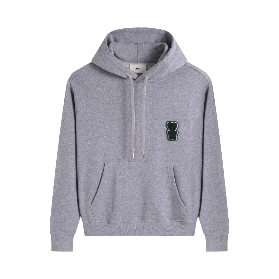 AMI PARIS ハート ロゴ コットン  長袖 Tシャツ★人気★