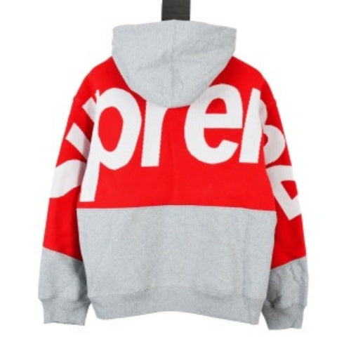 Supreme シュプリーム ビッグロゴ ジャカード フード付き スウェットシャツ