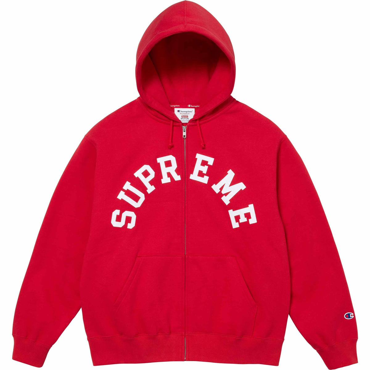 Supreme × Champion ジップアップパーカー