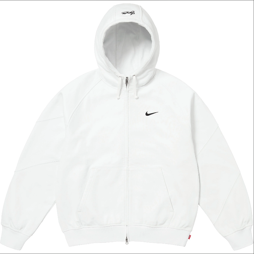 Supreme × Nike ジップアップ スウェットパーカー