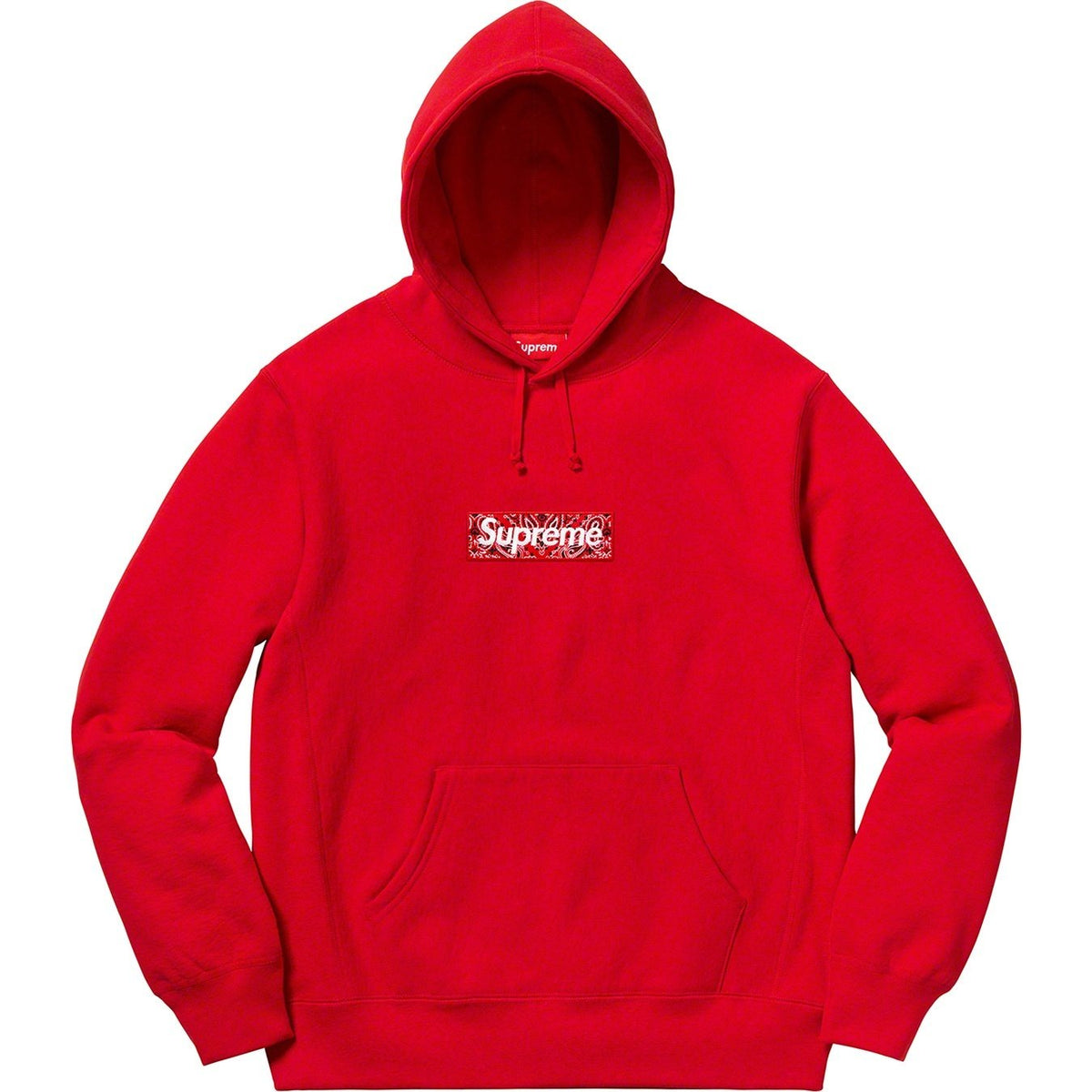 Supreme バンダナ ボックスロゴ スウェットパーカー