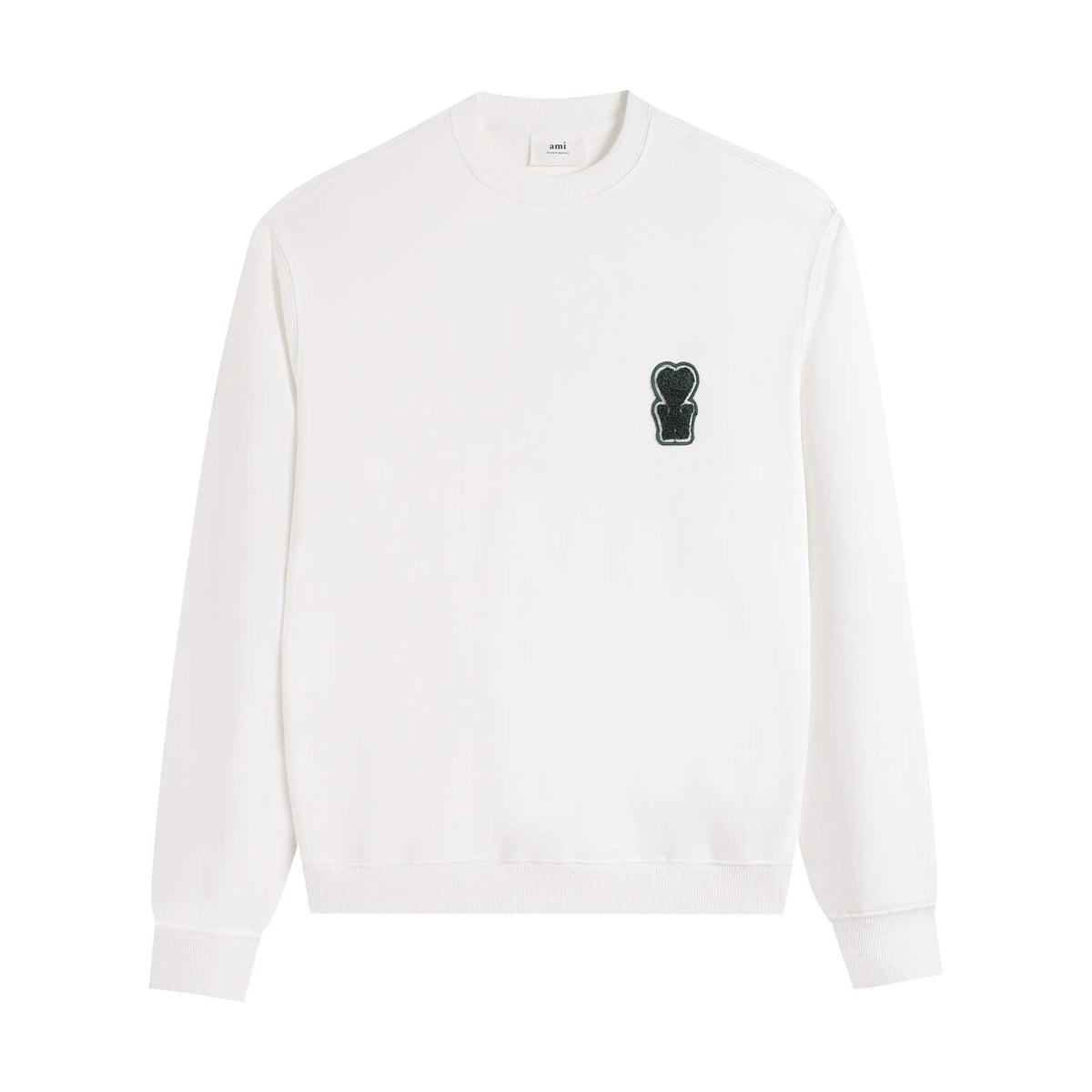 AMI PARIS ハート ロゴ コットン  長袖 Tシャツ★人気★