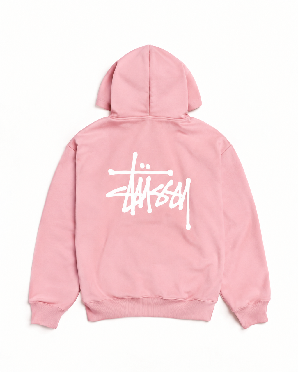 Stussy BASIC STÜSSY HOODIEステューシー  シンプルな無地フード付きスウェット 男女兼用 レディース メンズ