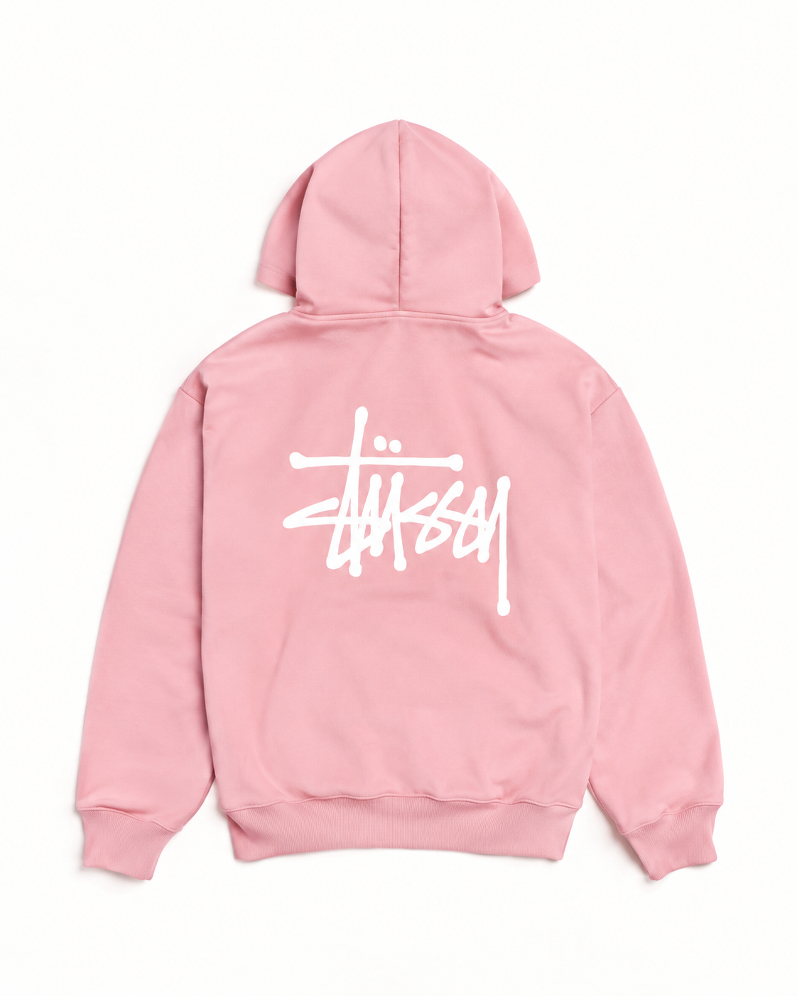 Stussy BASIC STÜSSY HOODIEステューシー  シンプルな無地フード付きスウェット 男女兼用 レディース メンズ