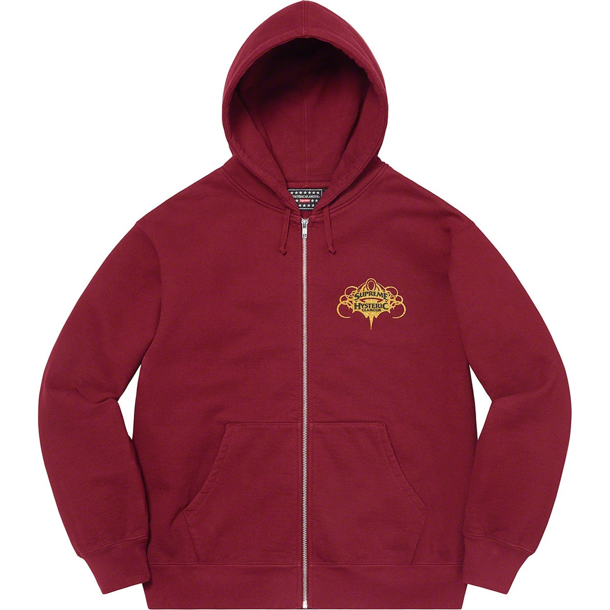 Supreme × HYSTERIC GLAMOUR ジップアップパーカー