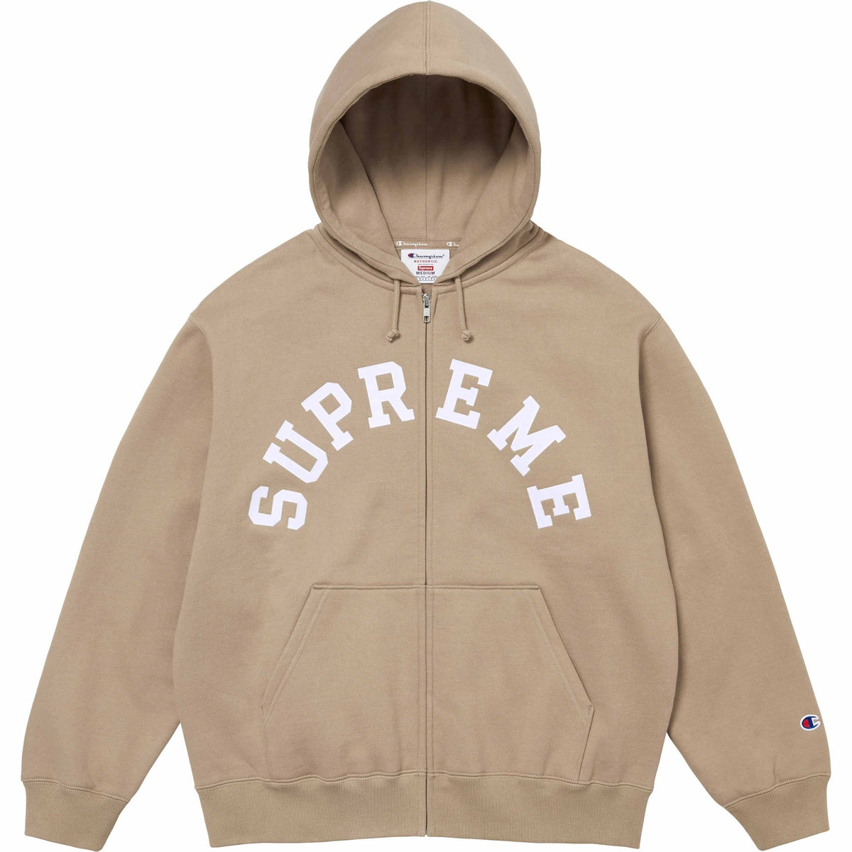Supreme × Champion ジップアップパーカー