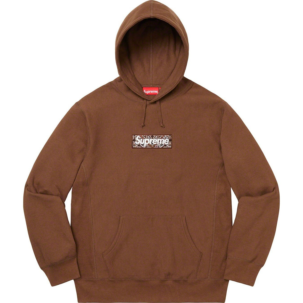 Supreme バンダナ ボックスロゴ スウェットパーカー