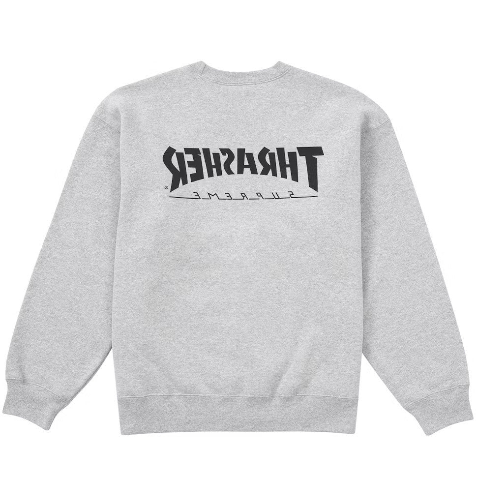 Supreme × THRASHER ハロルド・ハンター クルーネックスウェット