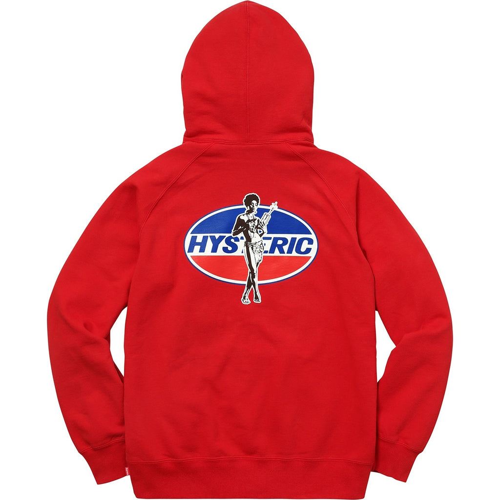 Supreme × HYSTERIC GLAMOUR スウェットパーカー