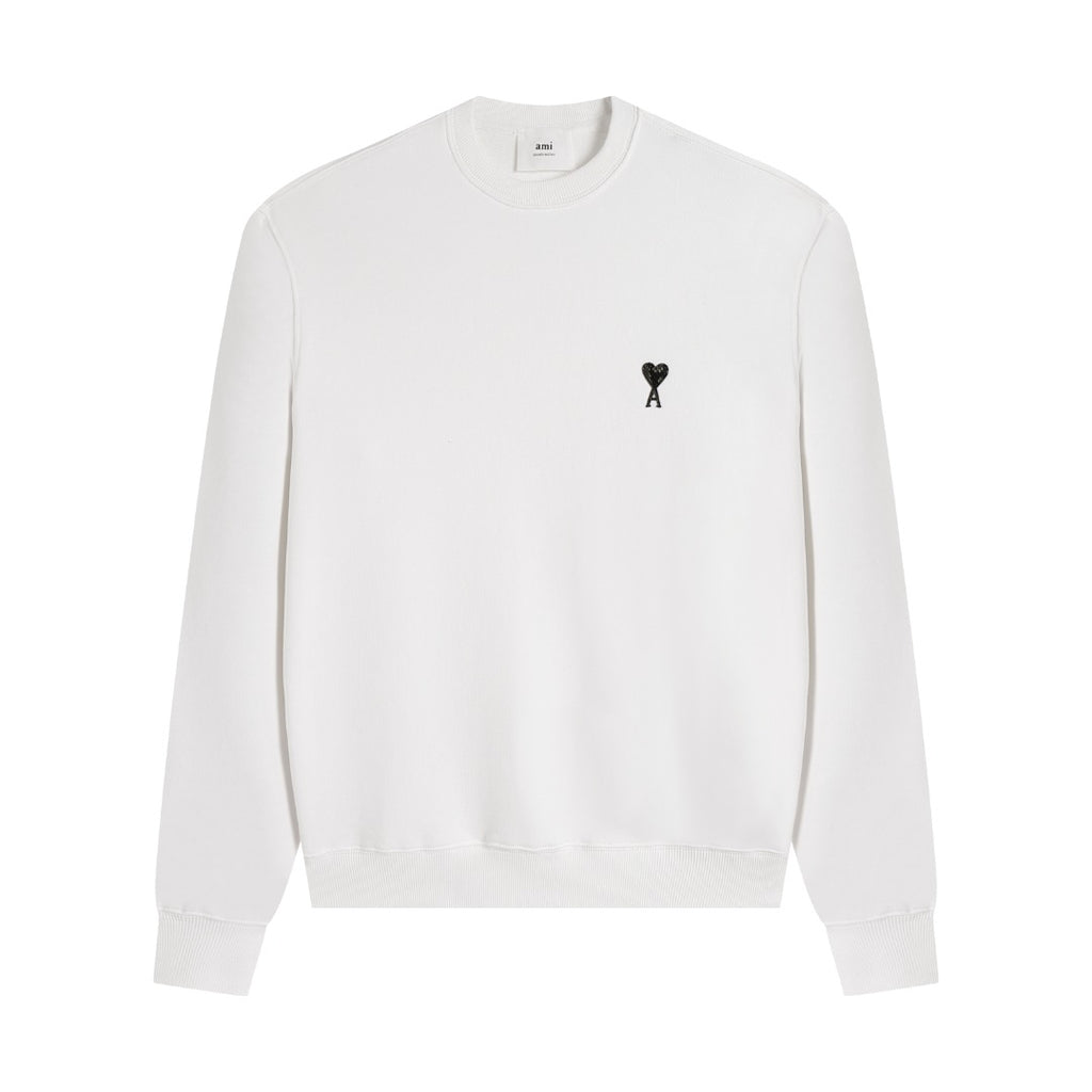AMI PARIS ハート ロゴ コットン  長袖 Tシャツ★人気★