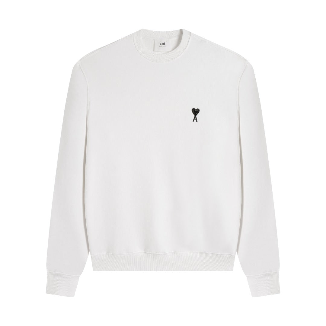AMI PARIS ハート ロゴ コットン  長袖 Tシャツ★人気★
