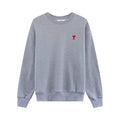 AMI PARIS ハート ロゴ コットン 刺繍 長袖 Tシャツ★人気★