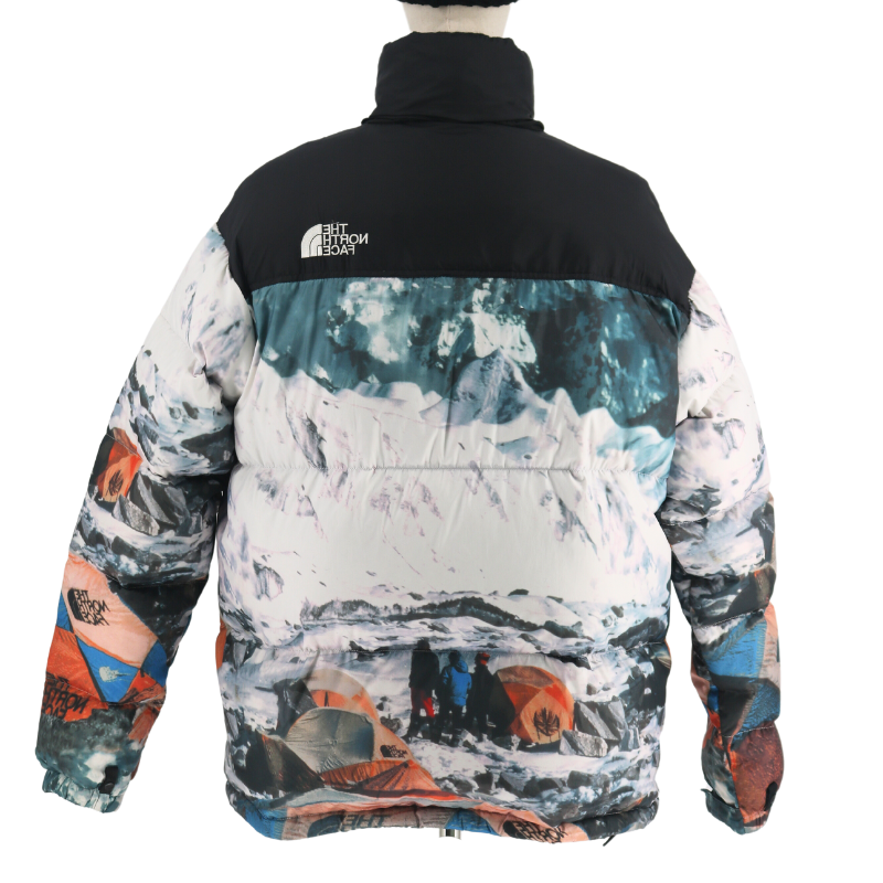 The North Face メンズ・レディースの冬用パファージャケット、ダウンコート、ファッションダウンジャケット、カップルパーカー、アウトドア用暖かい羽毛服、マルチカラーコー