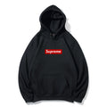 Supreme レッドボックスロゴ スウェットパーカー