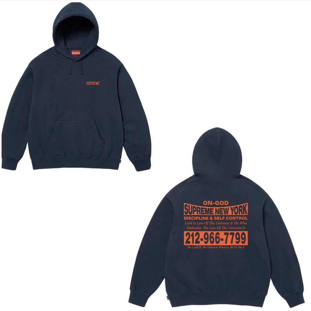 Supreme   シュプリーム   快適な着心地のフード付きパーカー  2色兼用 男女兼用 レディース メンズ    E574