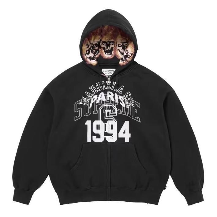 Supreme   シュプリーム   シンプルでおしゃれなフード付きスウェット  2色兼用 男女兼用 レディース メンズ    E573