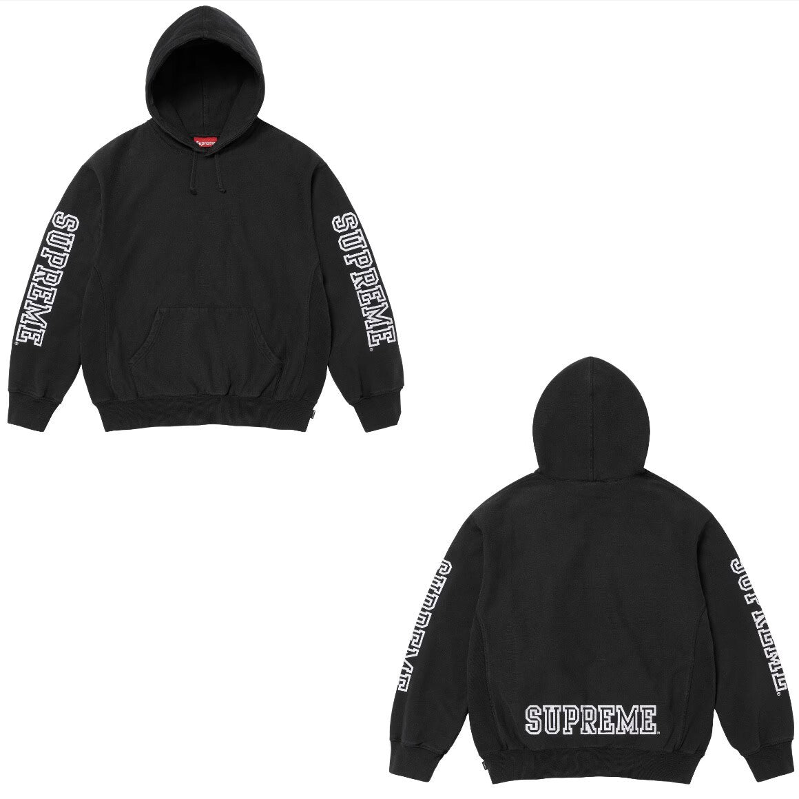 Supreme   シュプリーム   使いやすい無地のフード付きトップス  2色兼用 男女兼用 レディース メンズ    E577