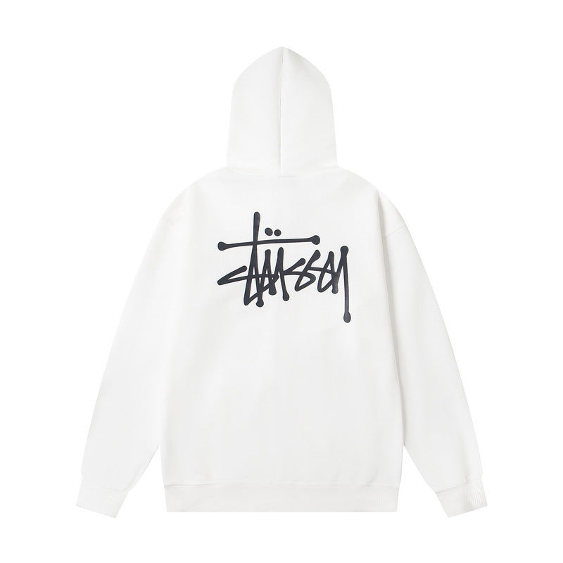 Stussy ステューシー  エッジの効いたデザインのフード付きスウェット 3色兼用 男女兼用 レディース メンズ S608