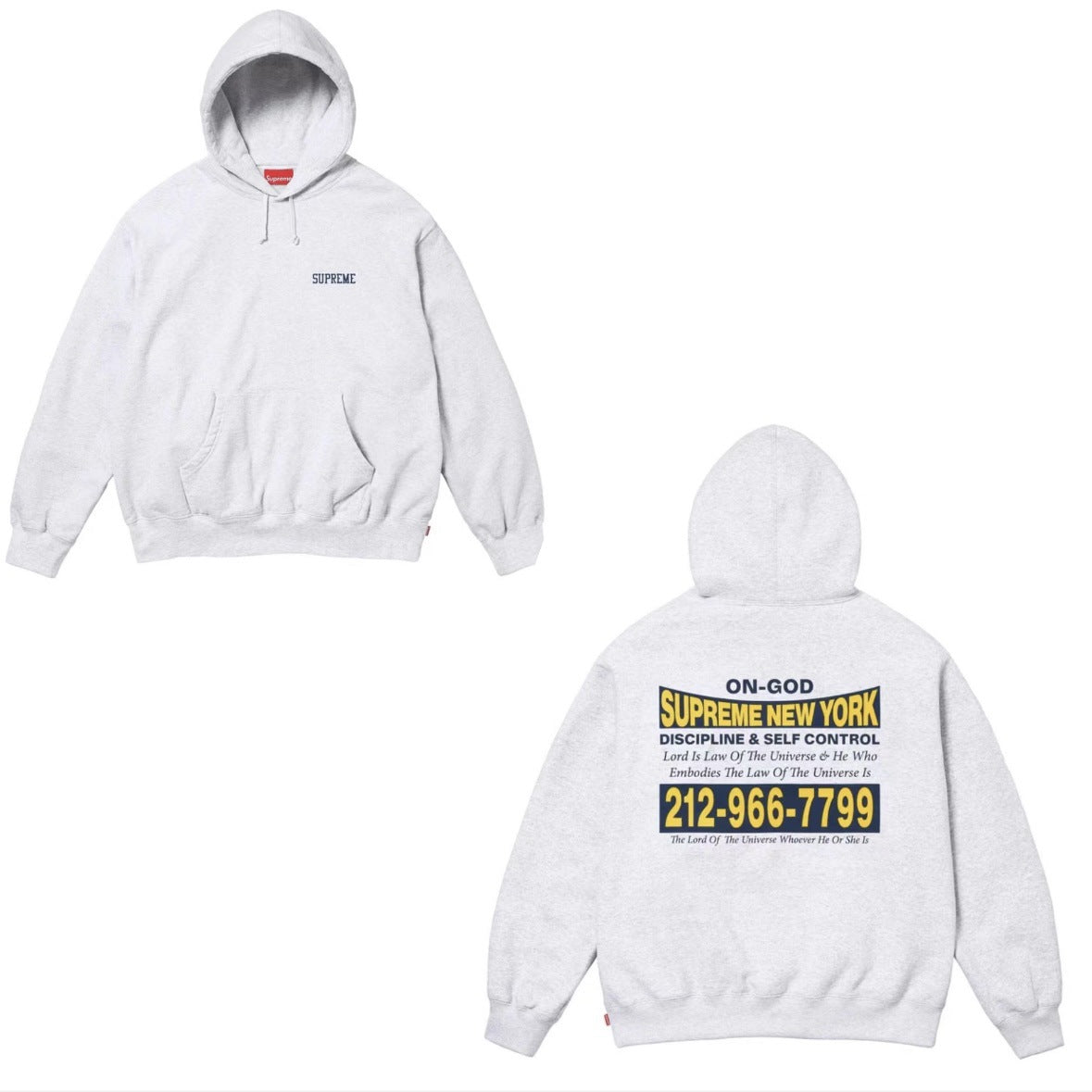 Supreme   シュプリーム   快適な着心地のフード付きパーカー  2色兼用 男女兼用 レディース メンズ    E574