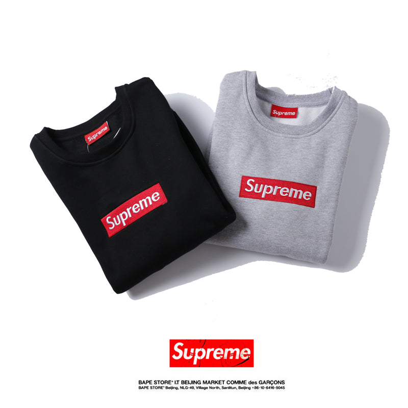 Supreme ボックスロゴ クルーネックスウェット YS220