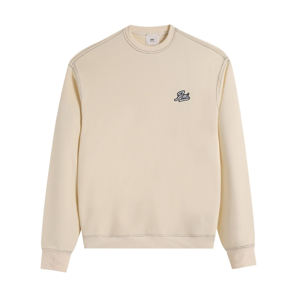 AMI PARIS ハート ロゴ コットン  長袖 Tシャツ★人気★