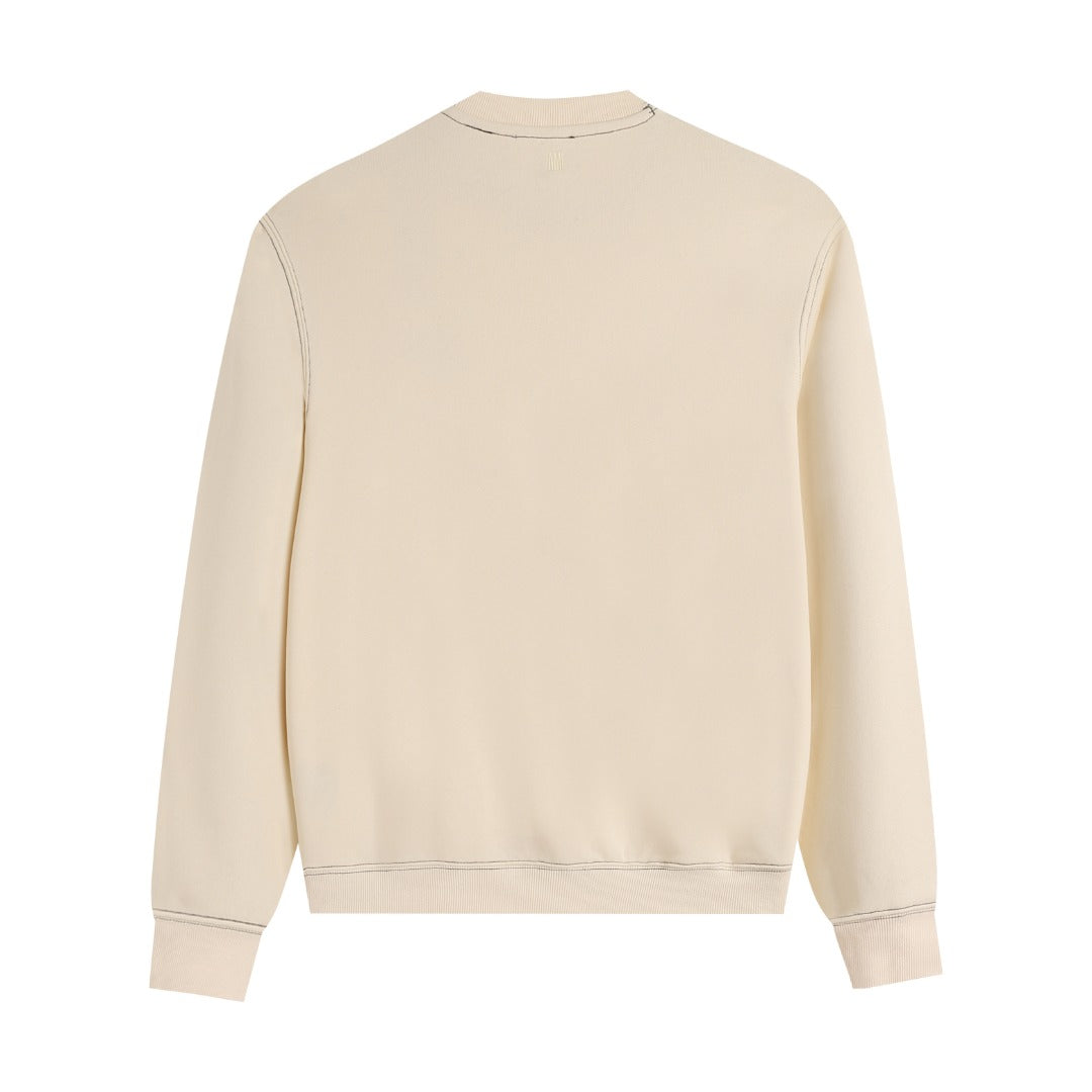 AMI PARIS ハート ロゴ コットン  長袖 Tシャツ★人気★