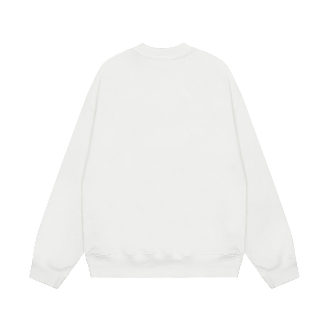 AMI PARIS ハート ロゴ コットン 刺繍 長袖 Tシャツ★人気★