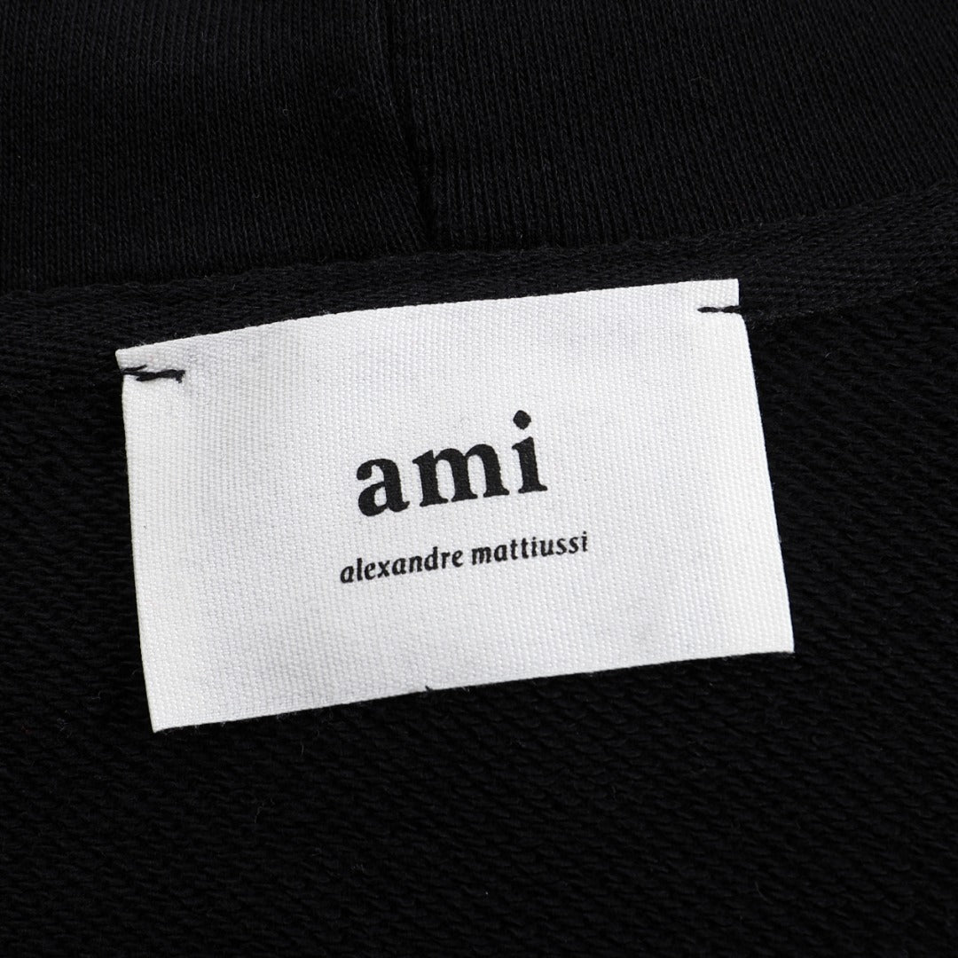 AMI PARIS ハート ロゴ コットン  長袖 Tシャツ★人気★