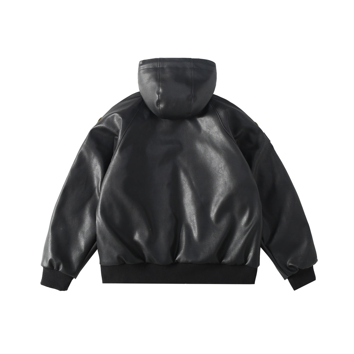 Supreme x Vanson Leathers FW24 ジャケット ロゴ刺繍パッチ ジッパー フード付きレザージャケット Travis Scott と同じスタイル