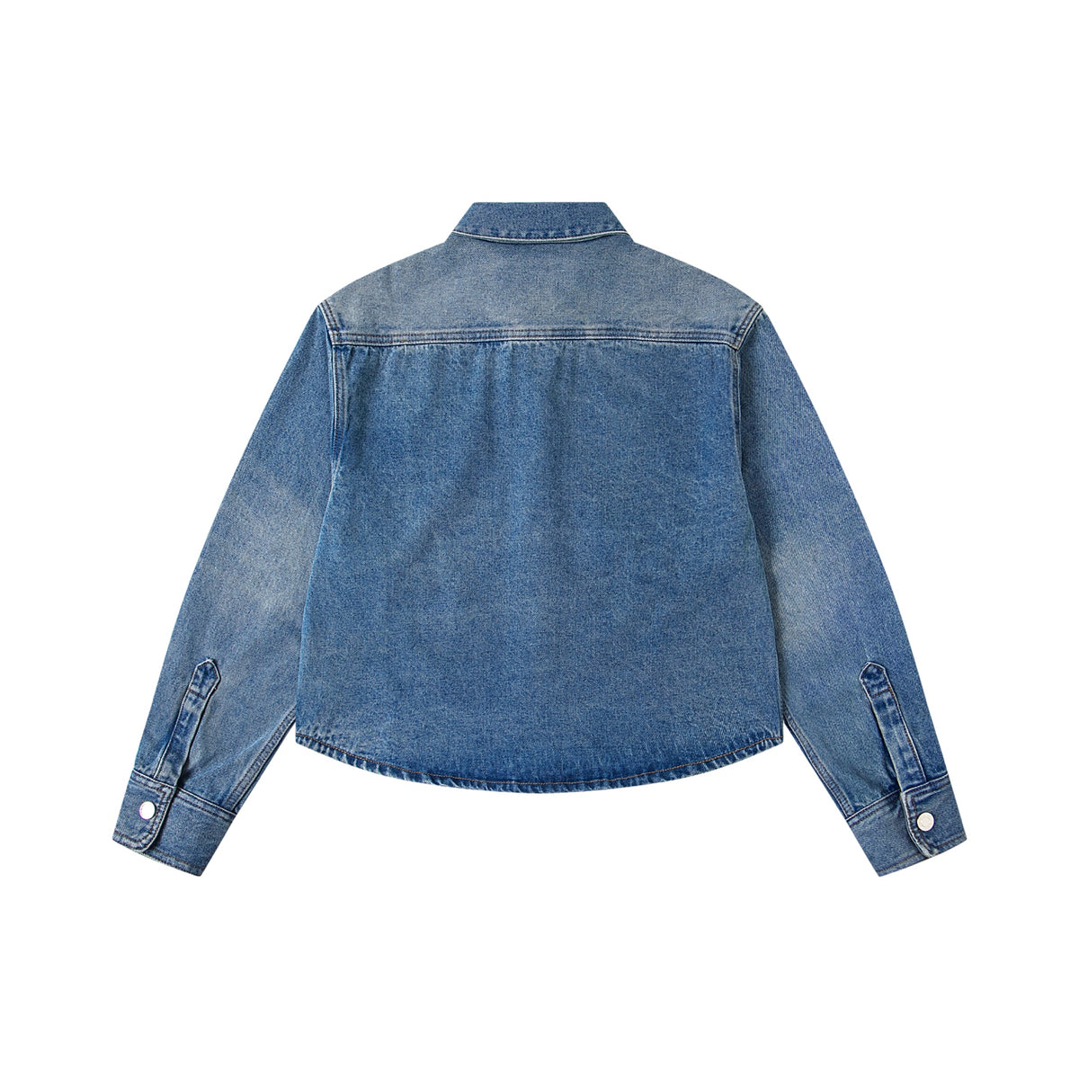 AMI Paris アミ パリス ショートニットハートデニムジャケット
