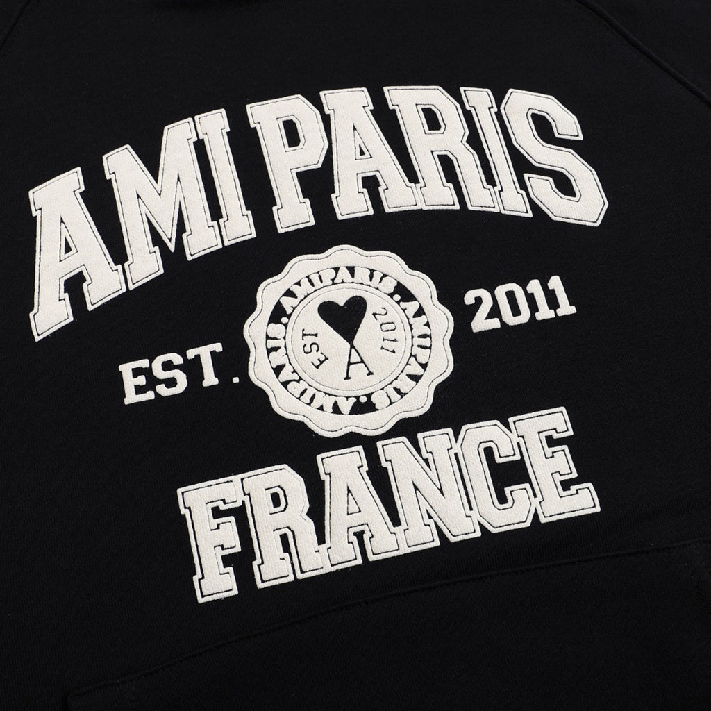 AMI PARIS ハート ロゴ コットン  長袖 Tシャツ★人気★