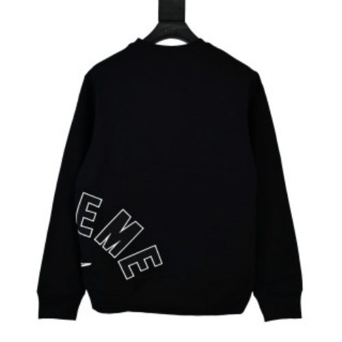 Supreme シュプリーム クルーネック コラボレーション 刺繍入りフリース クルーネック スウェットシャツ