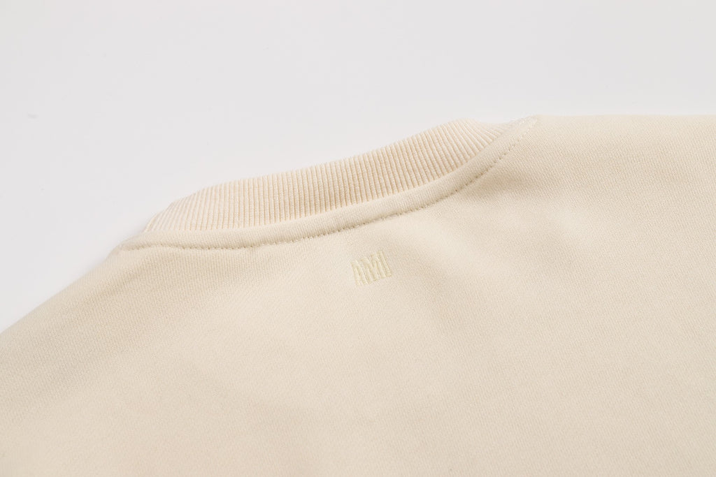 AMI PARIS ハート ロゴ コットン  長袖 Tシャツ★人気★