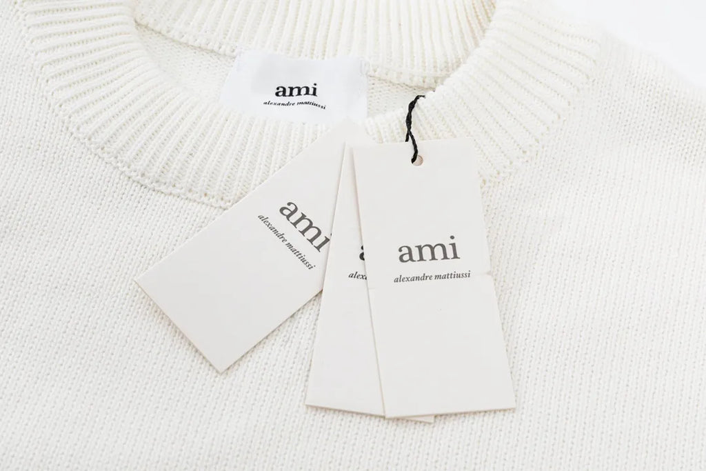 AMI PARIS（アミ パリス） プルオーバー セーター 男女兼用ロゴニット