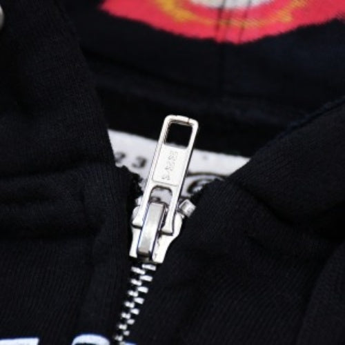 SUPREME シュプリーム 24ss MM6 マルジェラ ジョイント スカル ゴーストファイア デストラクション ジッパー パーカー