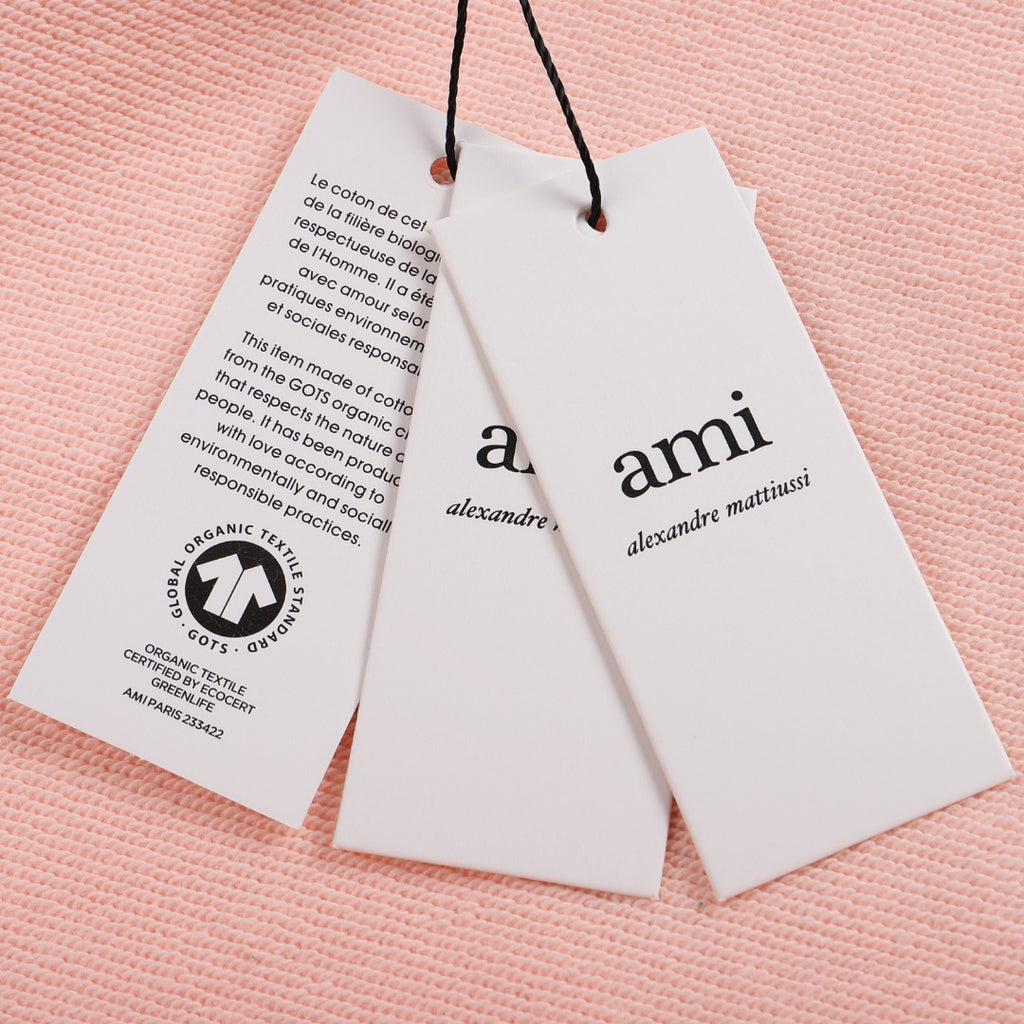 AMI PARIS ハート ロゴ コットン  長袖 Tシャツ★人気★