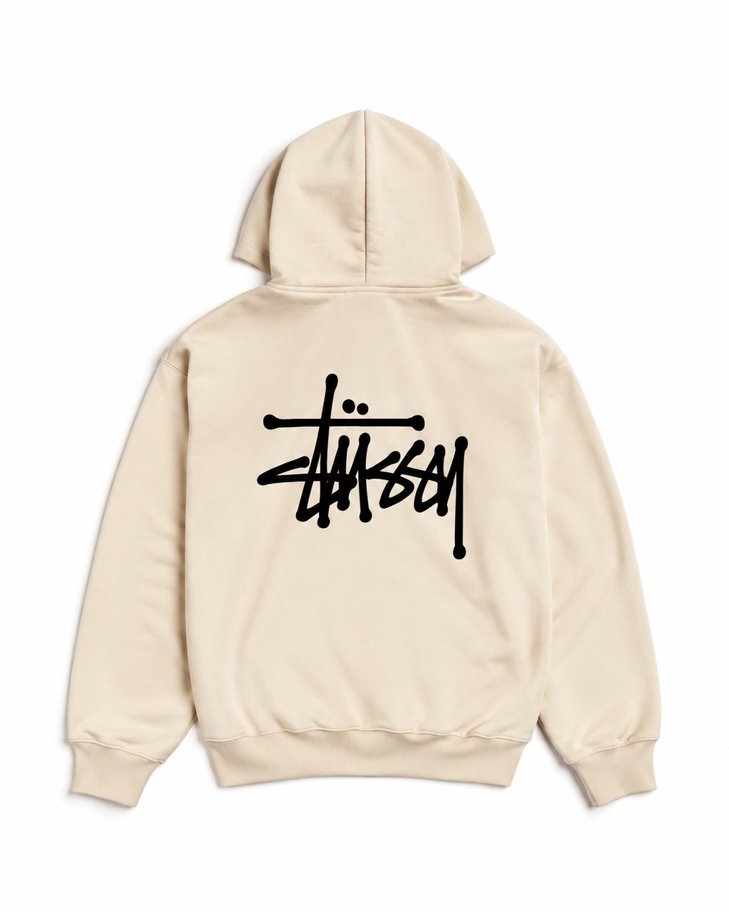 Stussy BASIC STÜSSY HOODIEステューシー  シンプルな無地フード付きスウェット 男女兼用 レディース メンズ