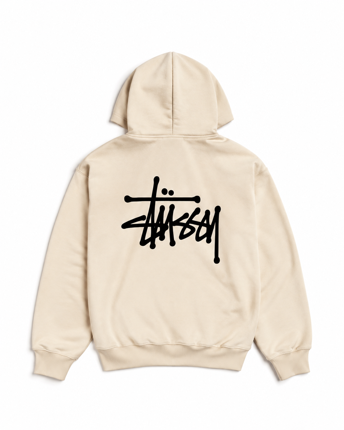 Stussy BASIC STÜSSY HOODIEステューシー  シンプルな無地フード付きスウェット 男女兼用 レディース メンズ