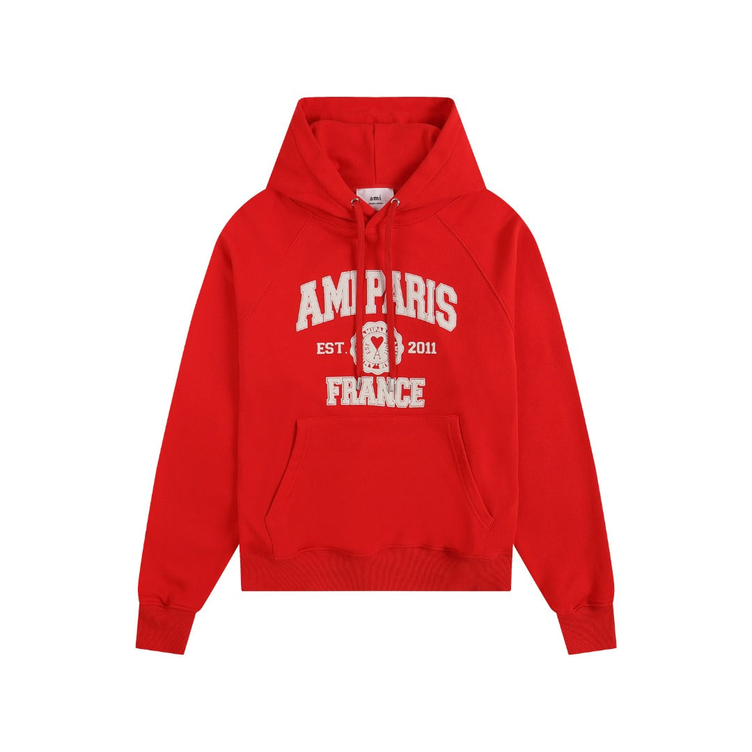AMI PARIS ハート ロゴ コットン  長袖 Tシャツ★人気★