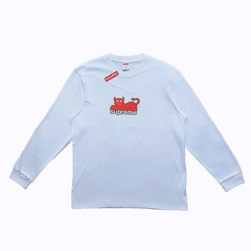 Supreme x Toy Machine SS24 コラボ チェストLプリント 長袖Tシャツ ユニセックス
