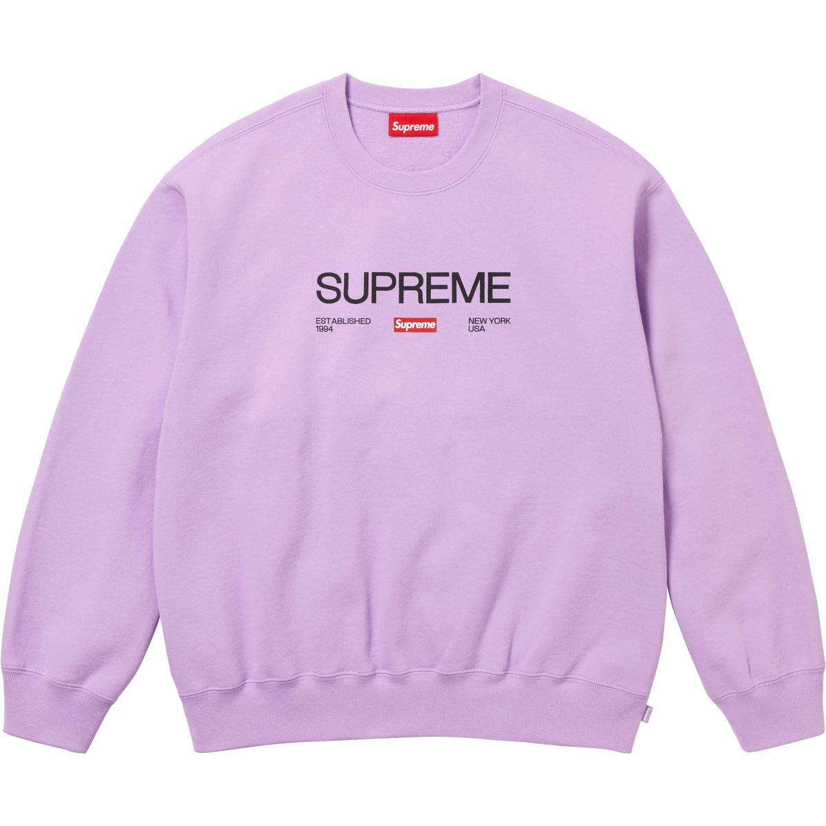 Supreme エスタブリッシュド クルーネックスウェット