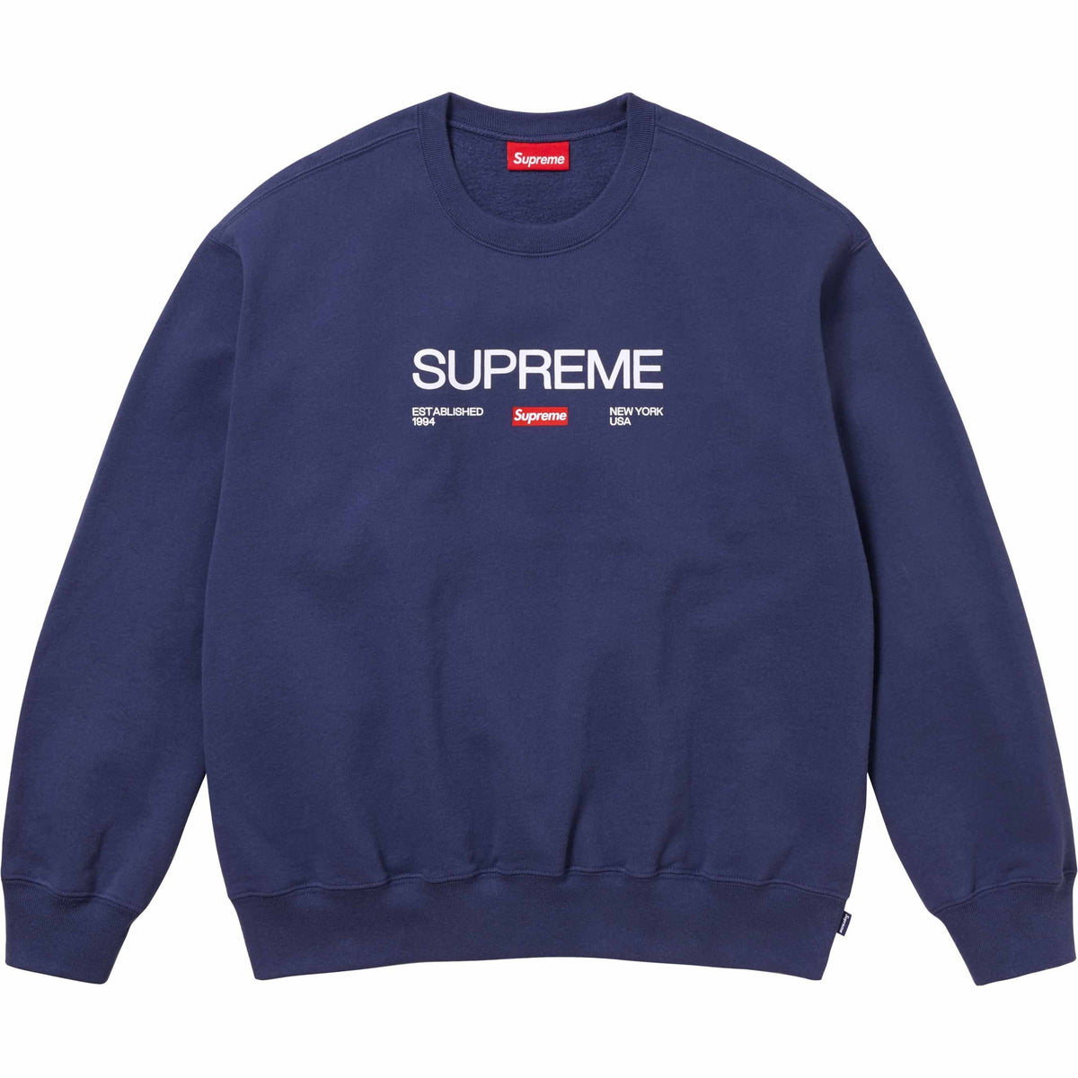 Supreme エスタブリッシュド クルーネックスウェット