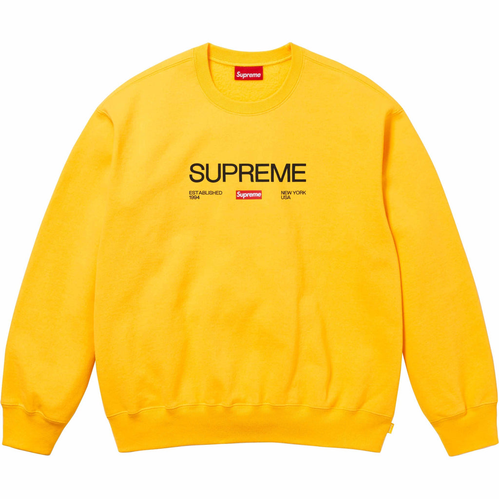 Supreme エスタブリッシュド クルーネックスウェット