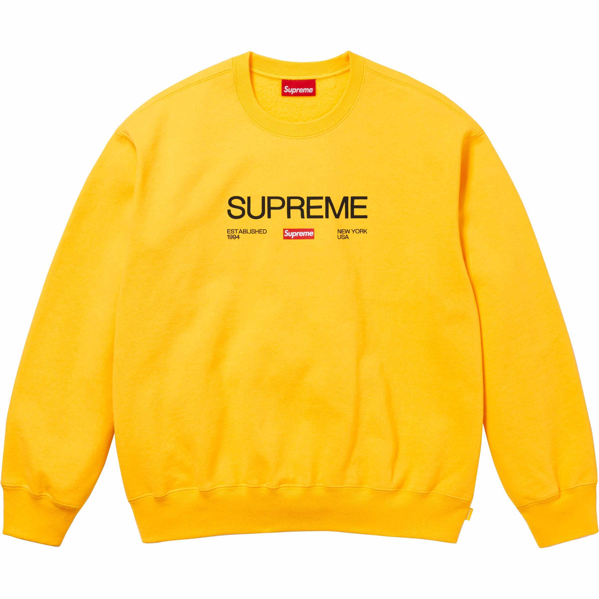Supreme エスタブリッシュド クルーネックスウェット