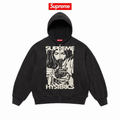 Supreme × HYSTERIC GLAMOUR サーマル裏地 ジップアップパーカー