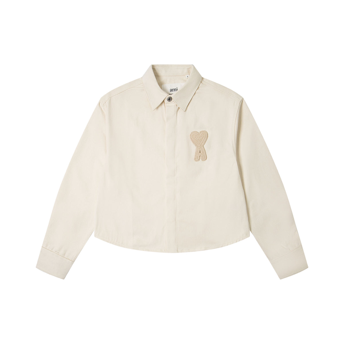AMI Paris アミ パリス ショートニットハートデニムジャケット