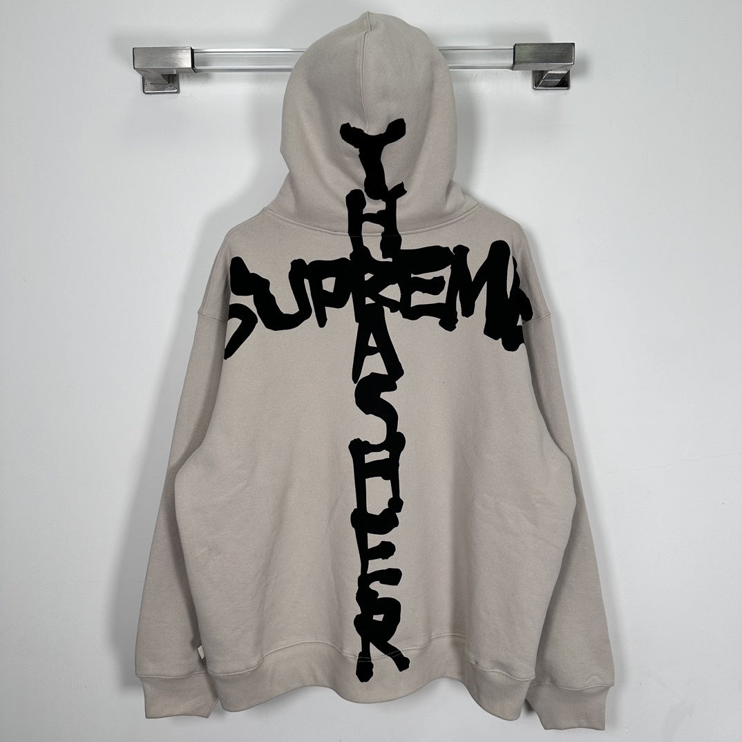 Supreme × Thrasher ジップアップパーカー